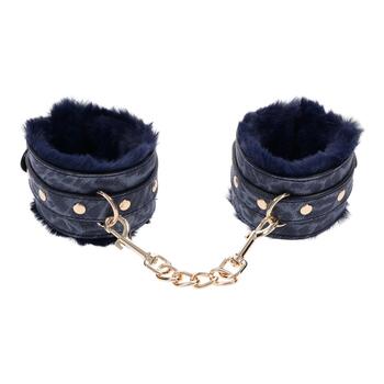 Cougar Fur Handcuffs view 1