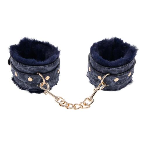 Cougar Fur Handcuffs view 1