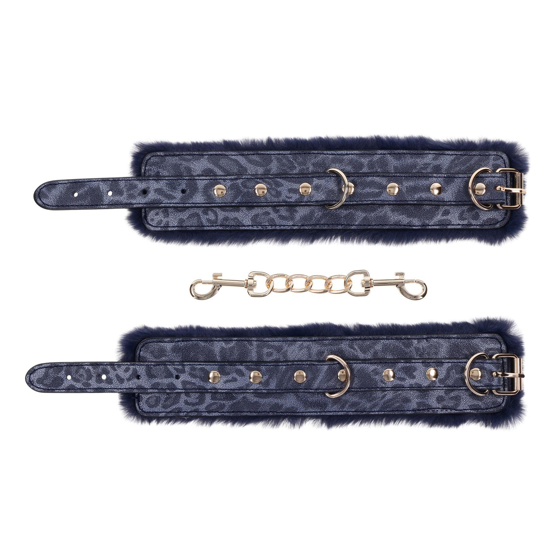Cougar Fur Handcuffs view 4
