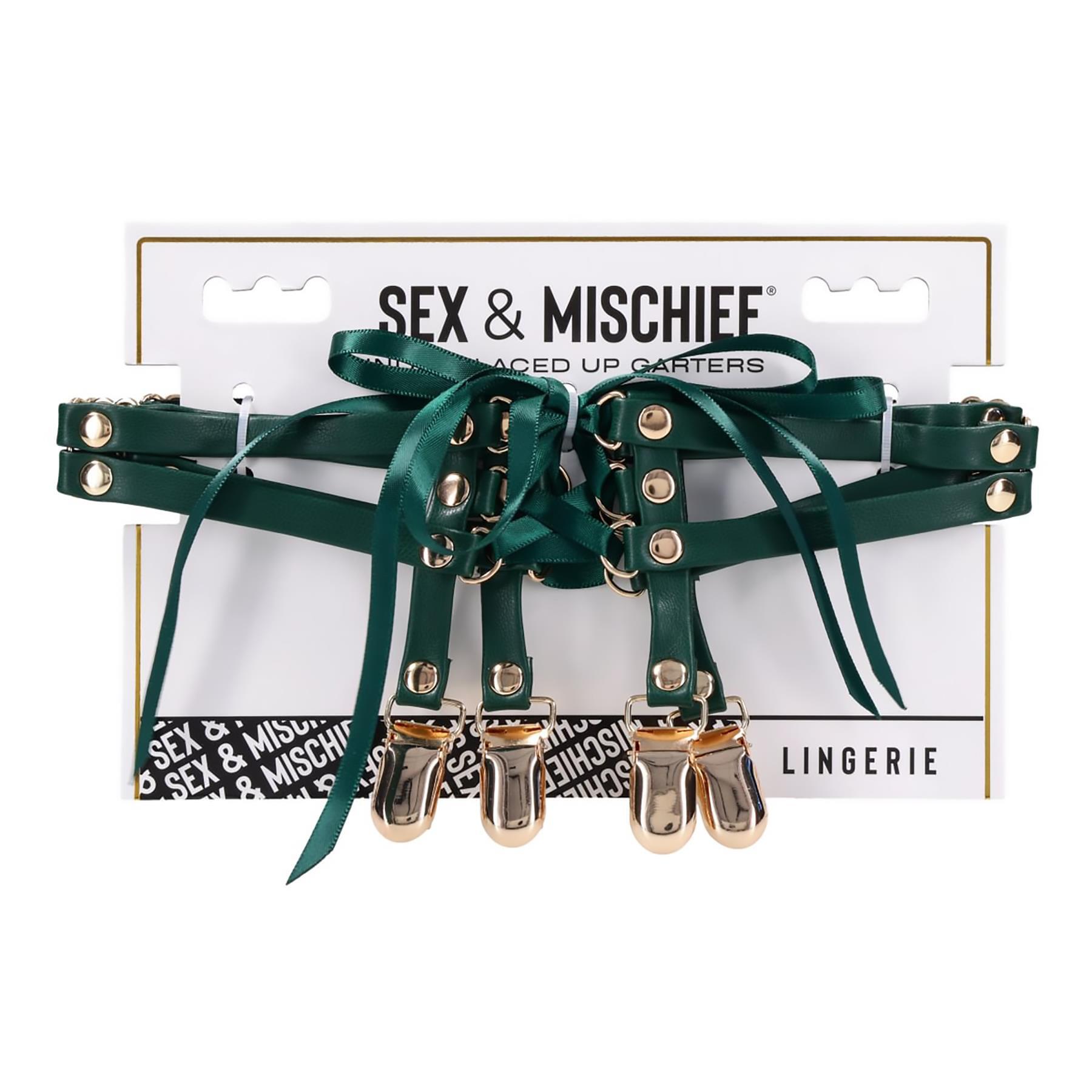 Indica Laced Up Garters view 5