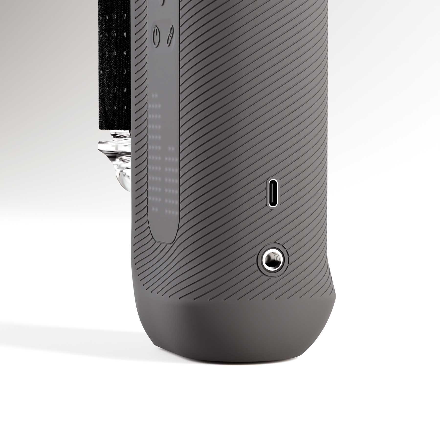 The Handy 2 male masturbator charging port