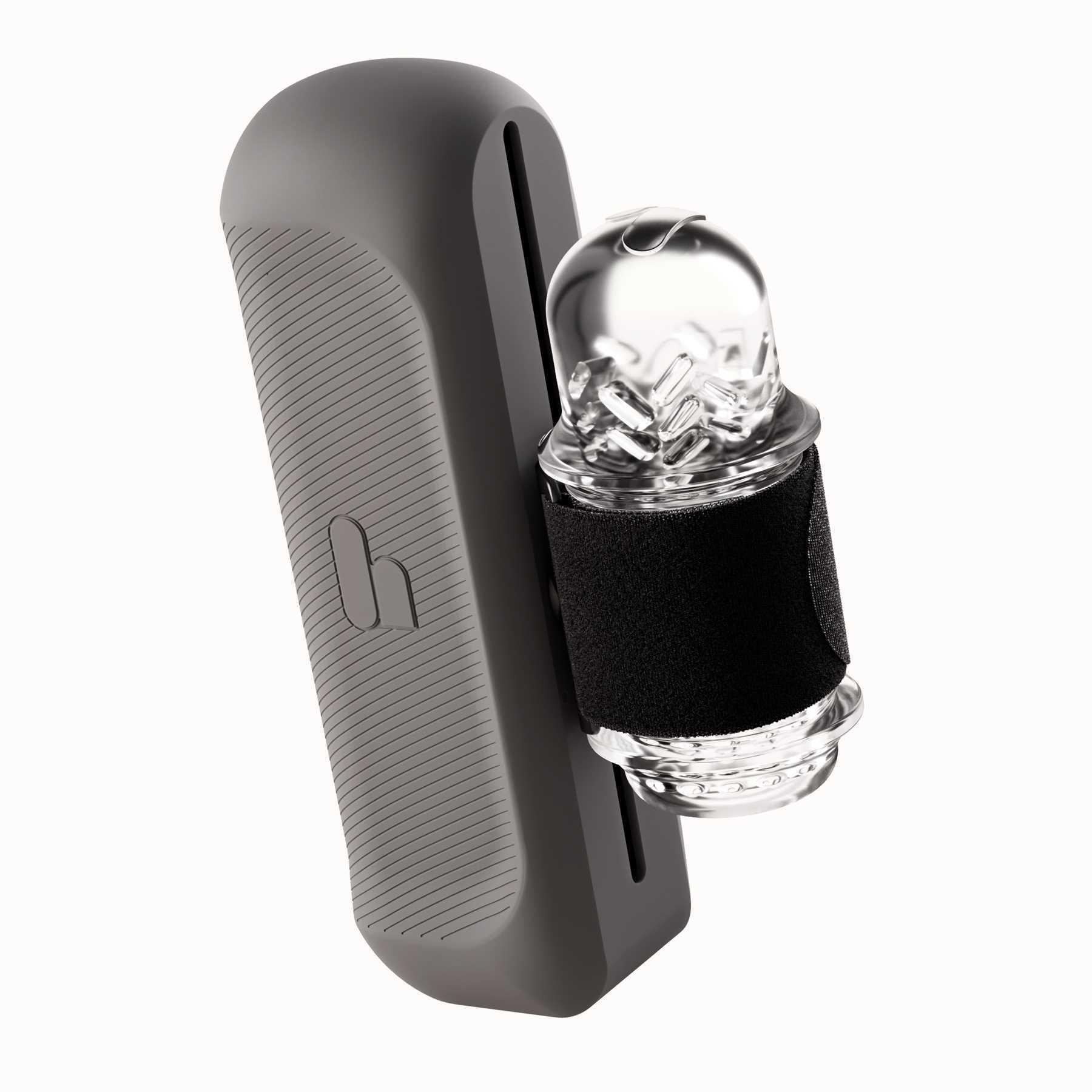 The Handy 2 male masturbator vertical view with sleeve