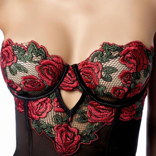 Scarlet Garden Babydoll with matching panty #5