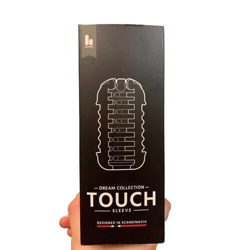 The Handy Touch Sleeve packaging