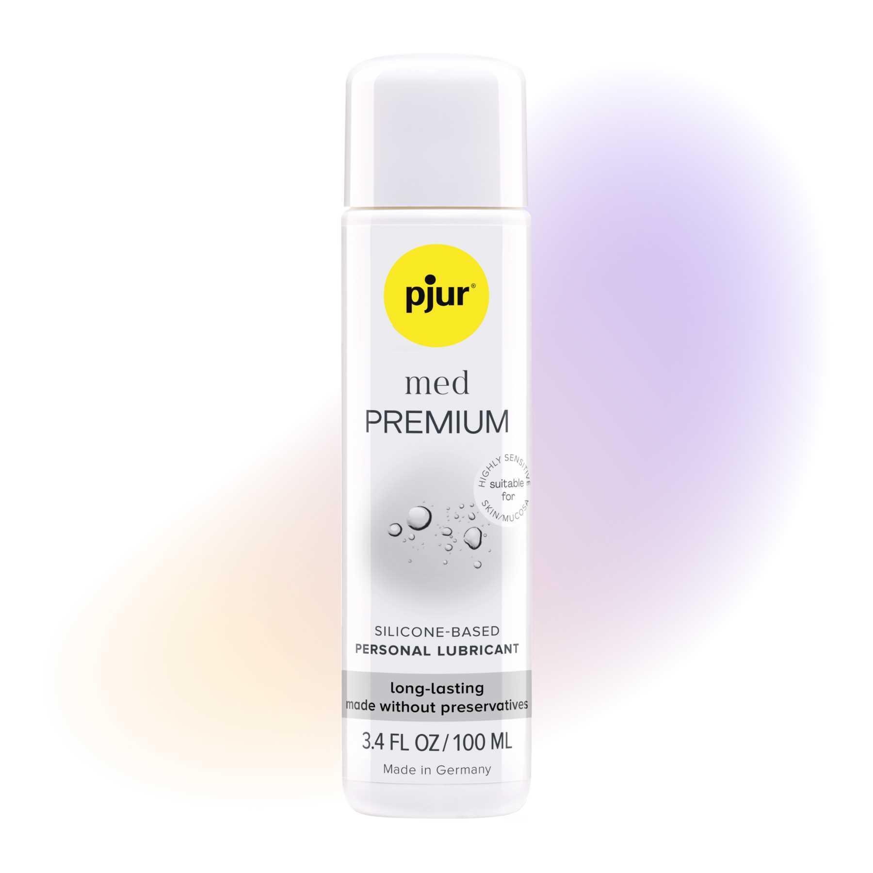 pjur med PREMIUM front of bottle with color