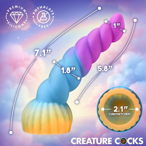 Creature Cocks Unicorn Head Wand Attachment view 6