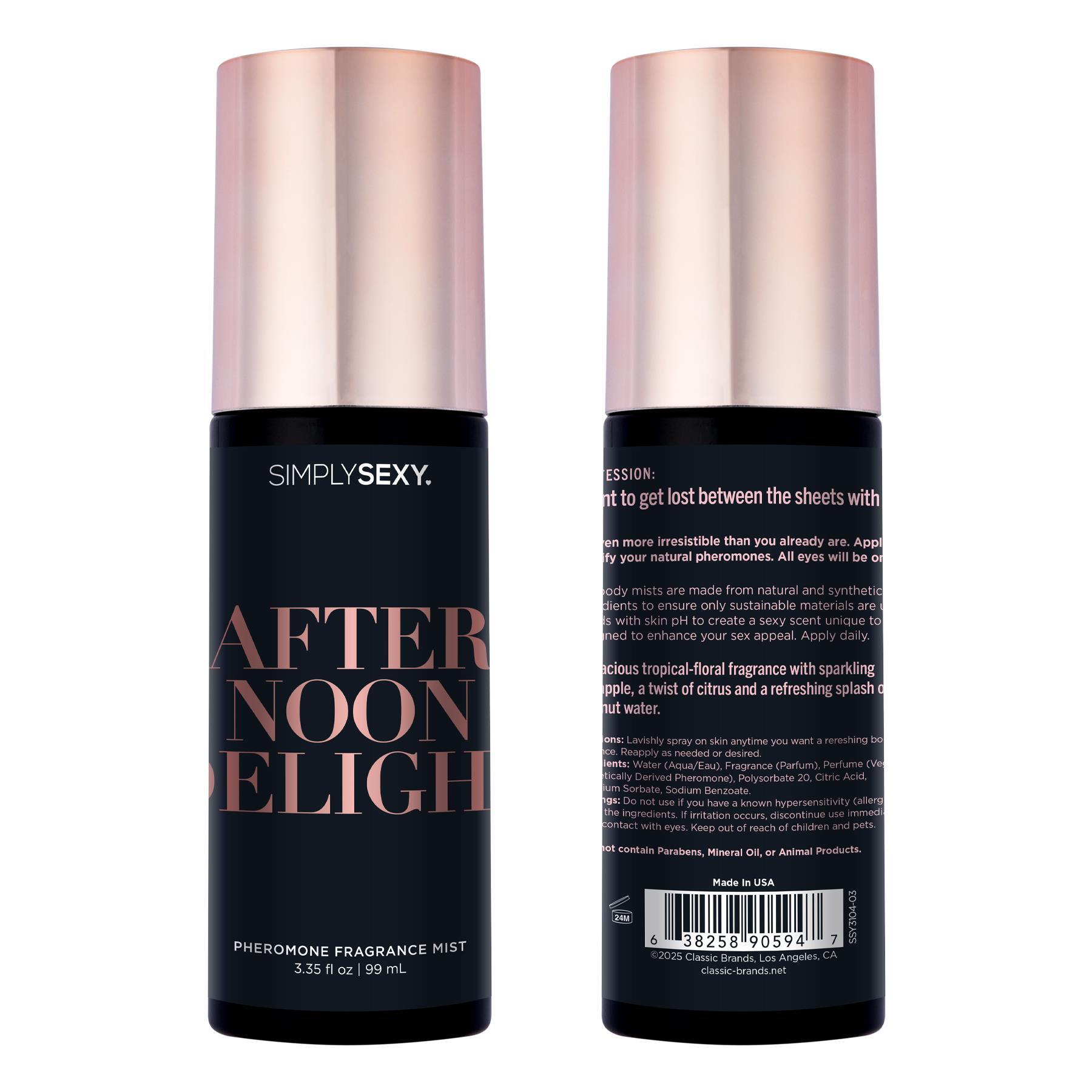 Simply Sexy Confessions Collection Pheromone Body Mist #7