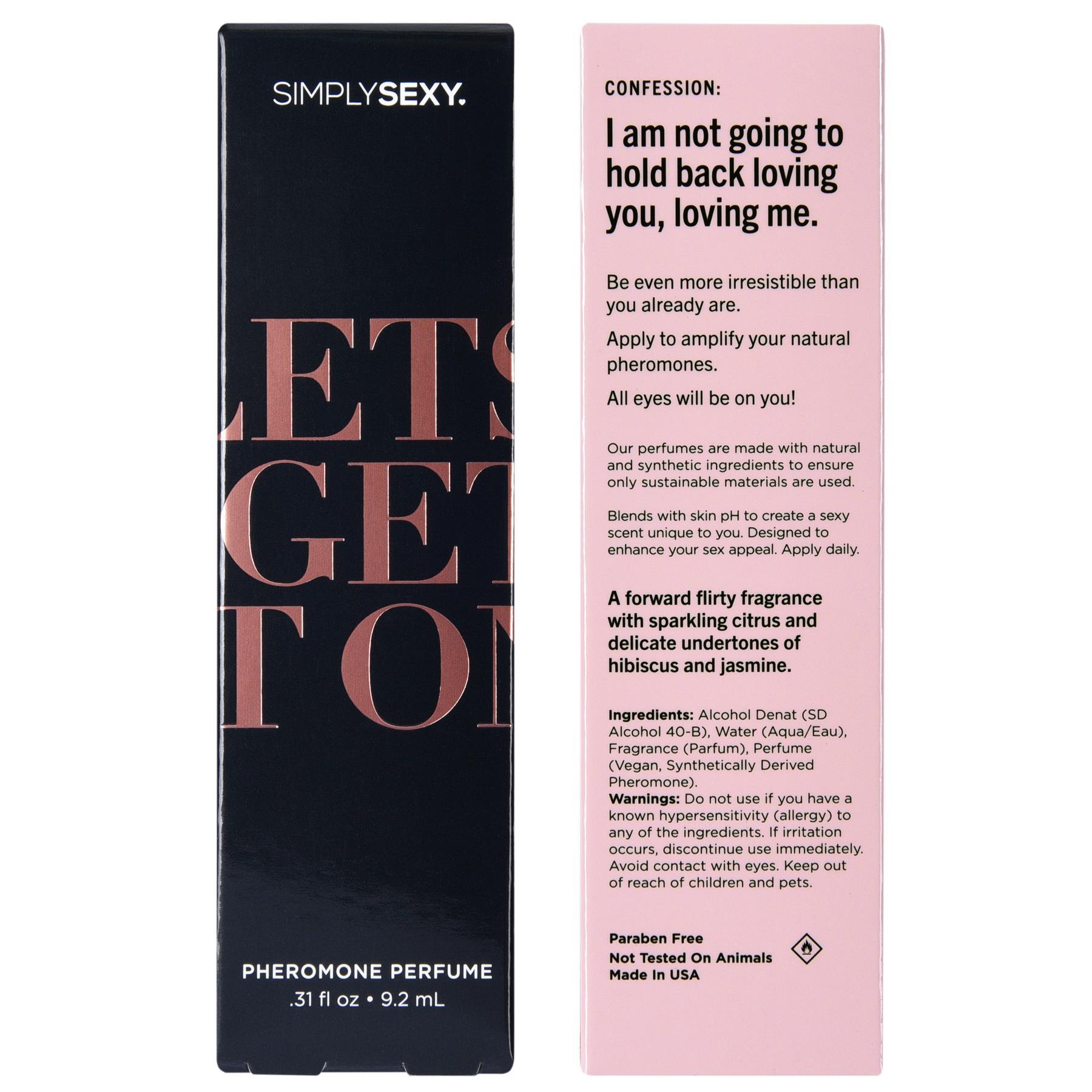 Simply Sexy Confessions Collection • Pheromone Infused Perfume #14