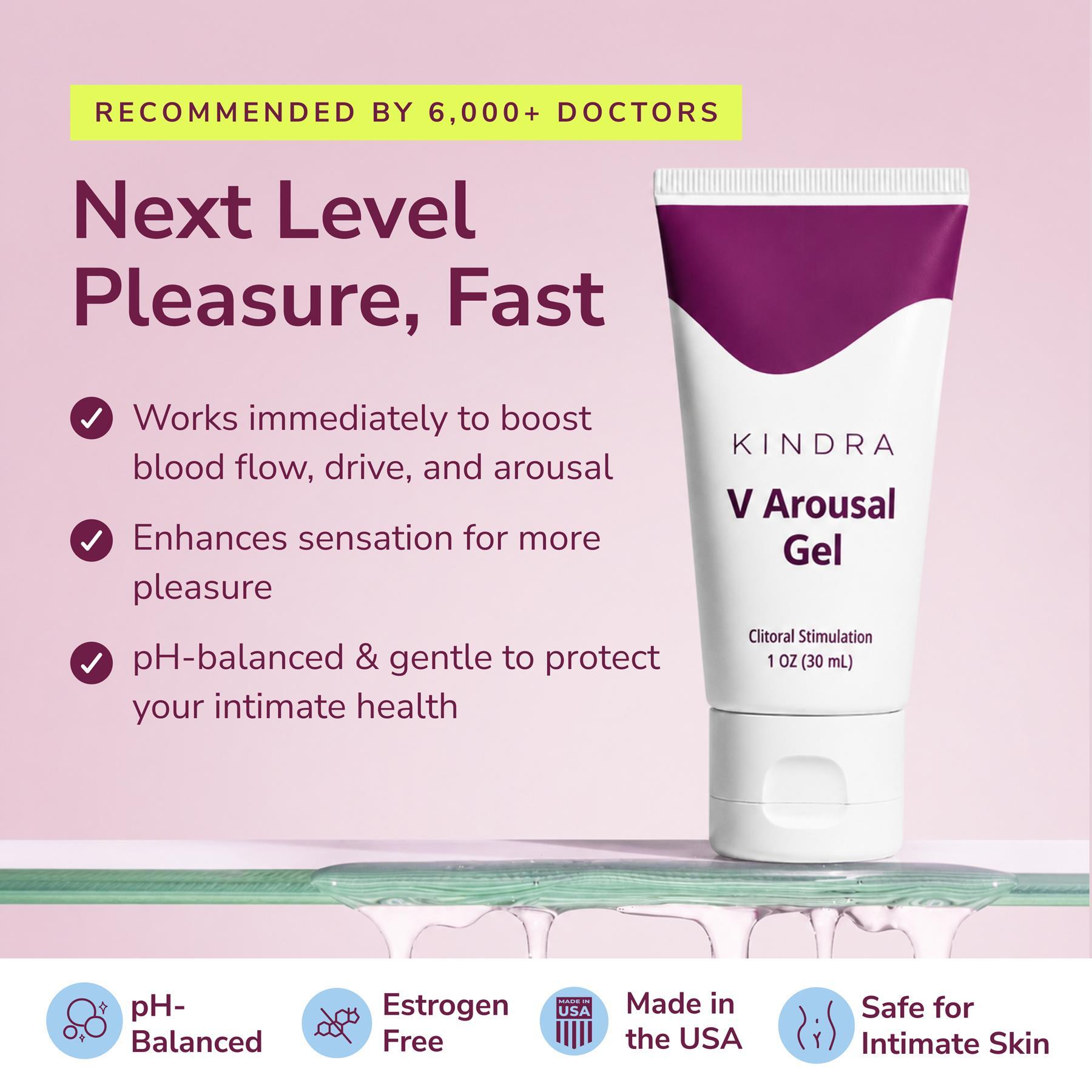 Kindra V Arousal gel product details 1