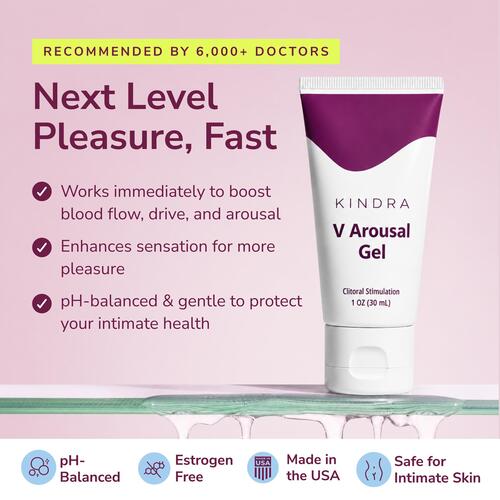Kindra V Arousal gel product details 1