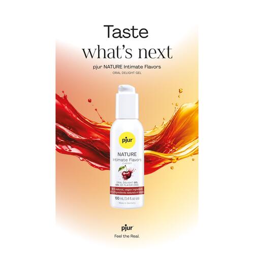 pjur NATURE Intimate Flavors Lubes 9