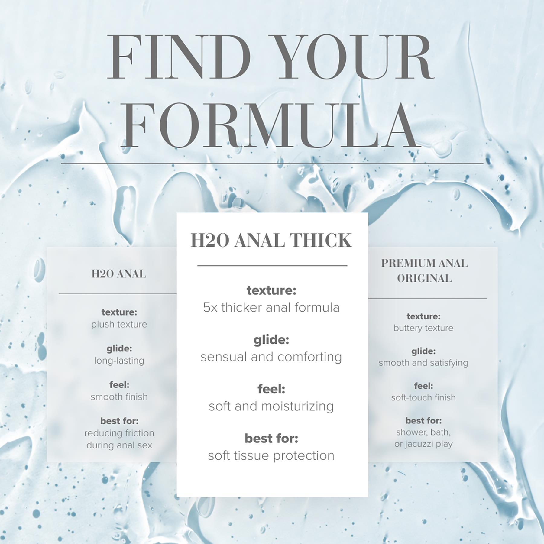 JO H2O Anal Thick Lubricant 7