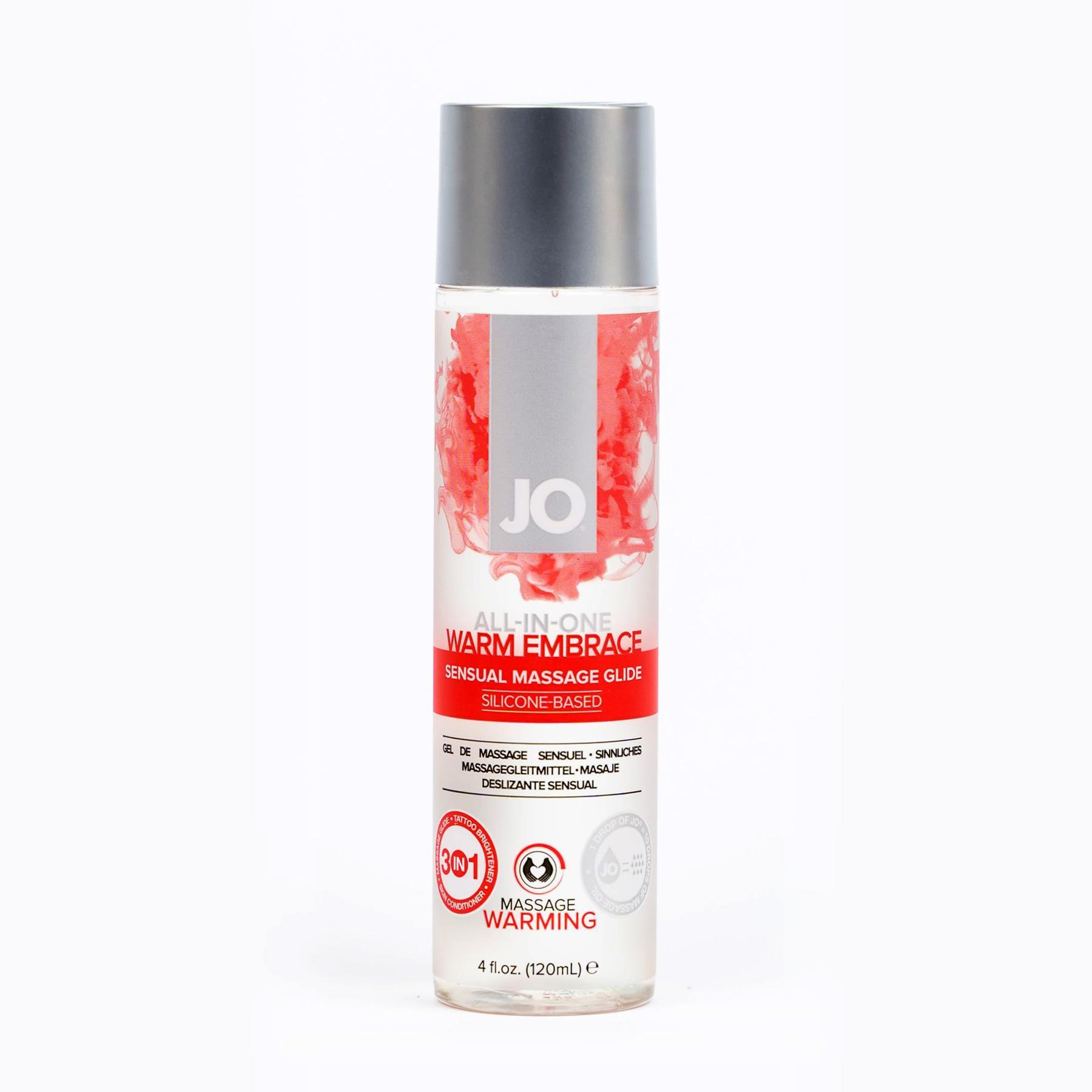 JO All-In-One Sensual Massage Glide Warm Embrace 4
