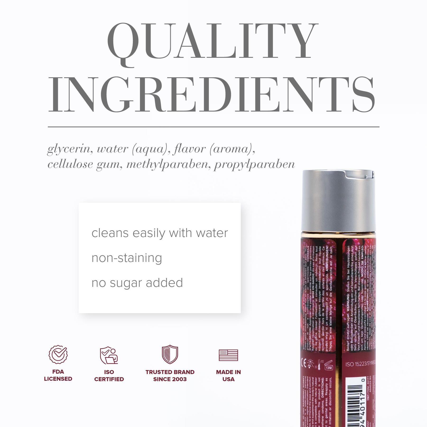 JO H2O Flavored Lubricant 27