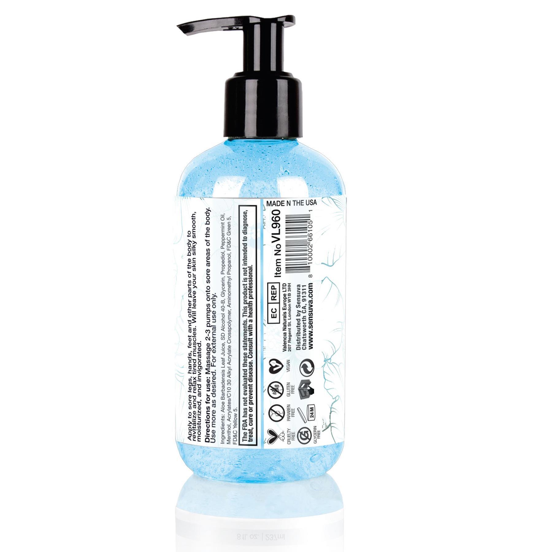 ELXYR Peppermint Body Gel 2