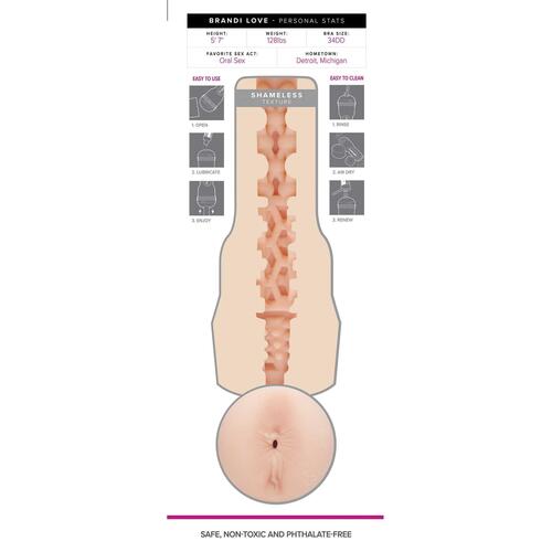 ght Girls Brandi Love Vagina masturbator internal design
