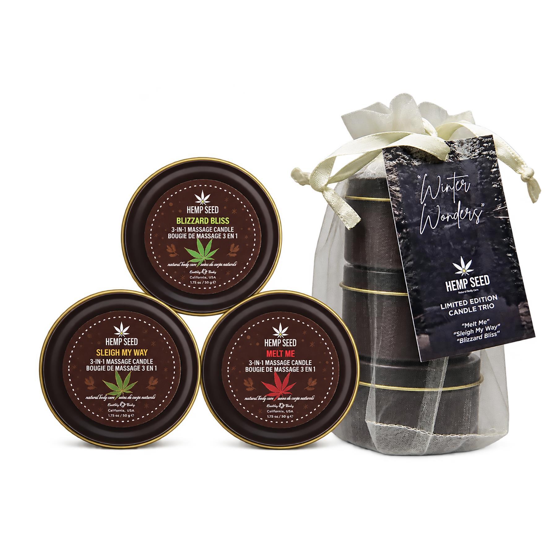 Hemp Seed 3-in-1 Massage Candle Holiday