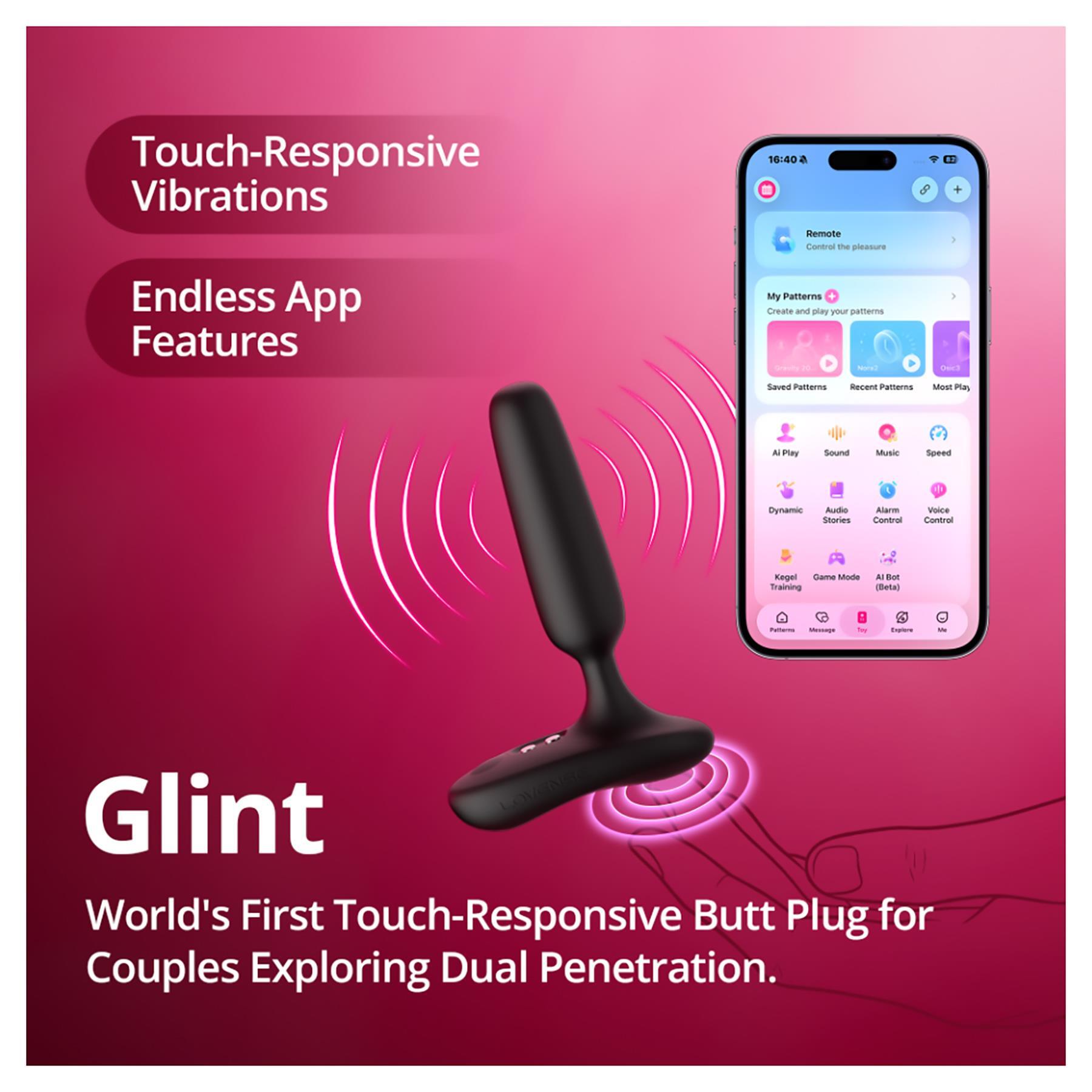 Glint App Enabled Butt Plug view 11